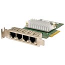 Fujitsu D2745-A11 GS3 Quad-Port 4xRJ-45 Gigabit Ethernet Network Card PCIe x4 LP