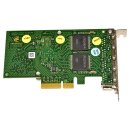 Fujitsu D2745-A11 GS3 Quad-Port 4xRJ-45 Gigabit Ethernet Network Card PCIe x4 LP
