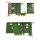 Fujitsu D2745-A11 GS3 Quad-Port 4xRJ-45 Gigabit Ethernet Network Card PCIe x4 LP