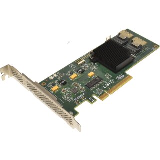 LSI SAS9211-8i 6Gb PCIe x8 SAS/SATA RAID Controller H3-25250-02F FP