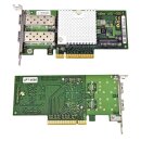 Fujitsu Primergy Dual-Port 10GE PCIe x8 D2755-A11 GS1 GS2 GS3 2x Mini GBIC LP