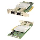 Fujitsu Primergy Dual-Port 10GE PCIe x8 D2755-A11 GS1 GS2 GS3 2x Mini GBIC LP