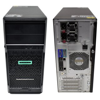 HP ProLiant ML30 Gen10 Tower Server Gold G5400 3,7GHz 16GB 8x 2,5 SFF P408i-p SR