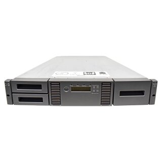 HP StorageWorks MSL2024 AJ034A 24-Slot Tape Library 2U Ultrium 1840 +Modul no Drives