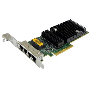 SUN ATLS1QGE 501-7606-07 Quad-Port RJ-45 GE Network Adapter PCIe x8 FP