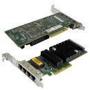 SUN ATLS1QGE 501-7606-07 Quad-Port RJ-45 GE Network Adapter PCIe x8 FP