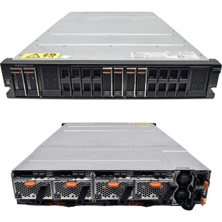 IBM FlashSystem 840 2x Canister 4x 4Port 16Gbs FC HIC 4x 2TB MicroLatency 12 Bay