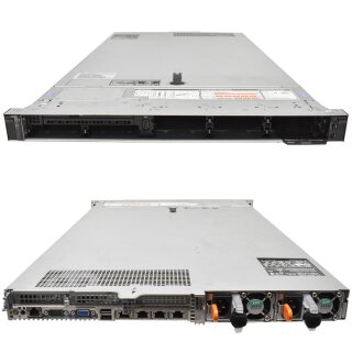 Dell PowerEdge R440 ohne CPU 2x Kühler 0GB PC4 Perc H330 8x SFF 2,5