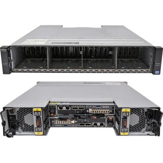 Dell Compellent SC4020 Storage 24x 2,5" 2x 8G-FC-4 E15M001 Typ A Controller 0H7T18 0974572-07