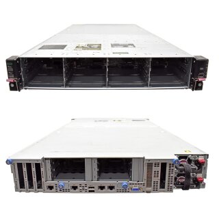 HP Apollo 4200 G10 Server ohne CPU 2xKühler 0GB PC4 RAM 24x LFF 3.5 + 6x SFF 2,5 P408i-a NVMe Riser