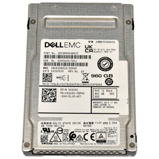 Dell EMC KIOXIA KRM6VVUG960G 960GB 2.5" 12G SAS SSD