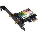 UBIT WiFi 6 AX200 2974Mbps Dual-Band 160 MHz PCIe x1...