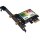 UBIT WiFi 6 AX200 2974Mbps Dual-Band 160 MHz PCIe x1 WLAN/BT 5.0 Card no Antenna