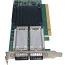 Mellanox CX456A ConnetX-4 EDR+ Dual-Port 100GbE PCIe3.0 x16 Network Adapter LP