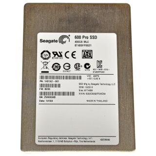 Seagate 600 Pro 400GB 2.5" 6G SATA SSD ST400FP0021