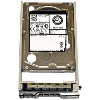 Dell Toshiba 600GB 2.5" 15K 12G SAS HDD AL13SXB60EN +Caddy DXD9H for R440 R760