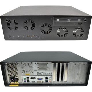 Geutebrück G-VStation Intel i7-4770S 4C 3,1GHz CPU 8GB PC3 RAM 128GB SSD 1x LAN