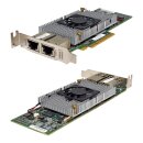 Emulex OCE11102 P006750-02F Dual-Port SFP+ 10GE Network Adapter PCIe2.0 x8  LP