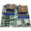 Supermicro E-ATX Mainboard X10DRH-C Rev.1.01 Dual LGA-2011-3 Socket with 2U CPU-Kühlkörper / Heatsink SNK-P0048PS without CPU / ohne Prozessor