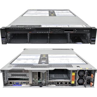 Lenovo System x3650 M5 Server no CPU 0GB DDR4 RAM 10x LFF 3,5" M1215 M5210 12G