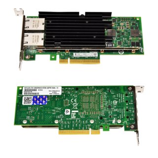 Intel X540-T2 Dual-Port 10GE Network Adapter PCIe x8 X540T2G1P5 LP