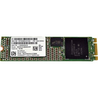 Intel SSDSCKHB080G4M 80GB M.2 2280 6G SATA SSD