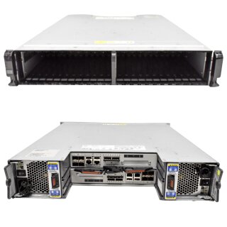 IBM Storwize V7000 Disk System Storage 2076-124 24x 2,5" SFF + 2x FC SFP+ Controller + 2x PSU
