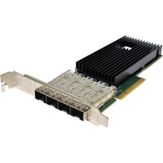 DELL Silicom PE310G4I71LB-XR 0DTV7K Quad-Port SFP+ 10GE NIC PCIe 3.0 x8 FP