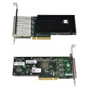 DELL Silicom PE310G4I71LB-XR 0DTV7K Quad-Port SFP+ 10GE NIC PCIe 3.0 x8 FP