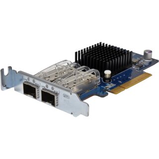 QNAP NVIDIA Mellanox LAN-10G2SF-MLX-U 20706-G00030-YS-00-RS Dual-Port SFP+ 10GE NIC PCIe3.0 x8 LP