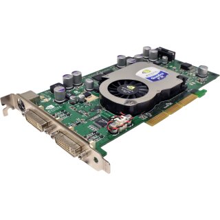 HP NVIDIA Quadro FX 1100 350968-001 351382-001 Graphics Card NV36B 128MB DDR2 2x DVI 1x S-Video FH