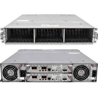 HP MSA 2040 ES SAS DC SFF Storage 2x 12G Controller 738367-001 24x SFF 2.5 no HDD