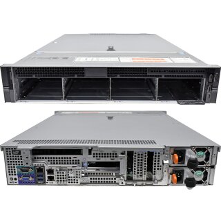 Dell PowerEdge R540 2U Server no CPU no PC4 RAM 1x Kühler 8x LFF 3,5" Perc H330