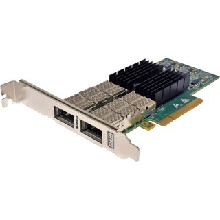 ATTO FastFrame FFRM-NQ42 Dual-Port QSFP+ 40GE NIC PCIe3.0 x8 FP