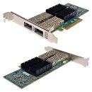 ATTO FastFrame FFRM-NQ42 Dual-Port QSFP+ 40GE NIC PCIe3.0 x8 FP