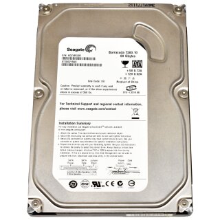 Seagate 80GB 3.5" 7.2K 3G SATA HDD ST380215AS