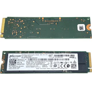DELL 0WGFH4 Micron MTFDHBA256TCK SSD M.2 2280 NVMe 256GB PCIe3.0x4 22001040