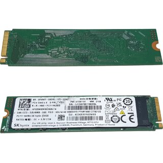 DELL 0FV56Y SK hynix PC711M280S 256GB SSD M.2 2280 NVMe PCIe Gen3 x4