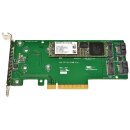 HP Dual M.2 2280 SATA PCIe x8 Riser Card/Adapter...