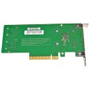 HP Dual M.2 2280 SATA PCIe x8 Riser Card/Adapter 759505-001 HP 120GB SSDSCKHB120G4P SSD M.2 2280 6G SATA +Kabel 798565-001