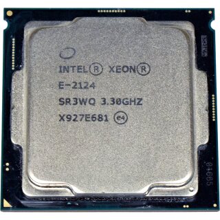 Intel Xeon E-2124 Processor 4-Core 3.30GHz 8MB Cache FCLGA1151 SR3WQ