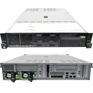 Fujitsu Primergy RX2540 M5 Server no CPU 0GB PC4 RAM 2xHS 8x 2,5" SFF EP420i X527-DA4