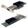 Fujitsu Mellanox ConnectX-3 VPI CA05954-2101 A3C40136899 Single-Port QSFP+ 40GE/56G IB NIC LP