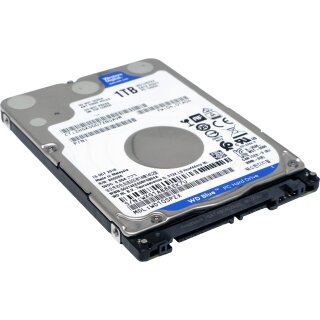 Western Digital WD Blue 1TB 2.5" 5.4K 6G SATA HDD WD10SPZX