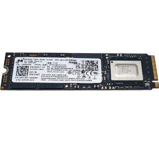 DELL 0N7JKT Micron MTFDHBA512TDV 512GB SSD M.2 2280 NVMe PCIe Gen3 x4