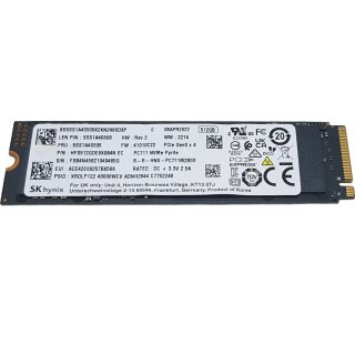 Lenovo 5SS1A40305 SK hynix PC711 SSS1A40308 512GB SSD M.2 2280 NVMe PCIe Gen3 x4