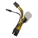 Supermicro CBL-PWEX-1040 Power GPU Cable 5 cm 8-Pin to 2x...