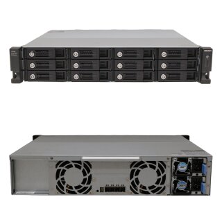 QNAP TS-1220Sep-RP Storage Expansion Enclosure JBOD SAS 12 Bay LFF 12Gb/s Caddys