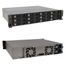 QNAP TS-1220Sep-RP Storage Expansion Enclosure JBOD SAS 12 Bay LFF 12Gb/s Caddys