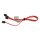 HP 759238-001 759505-001 Dual M.2 SATA PCIe x8 Riser Card +2x M.2 SATA SSDs +Cables FP